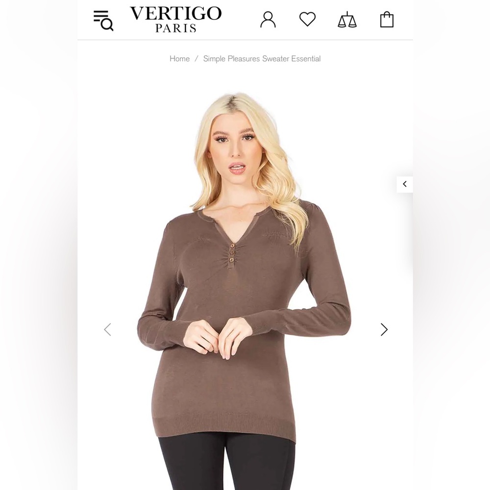 Vertigo women’s sweater